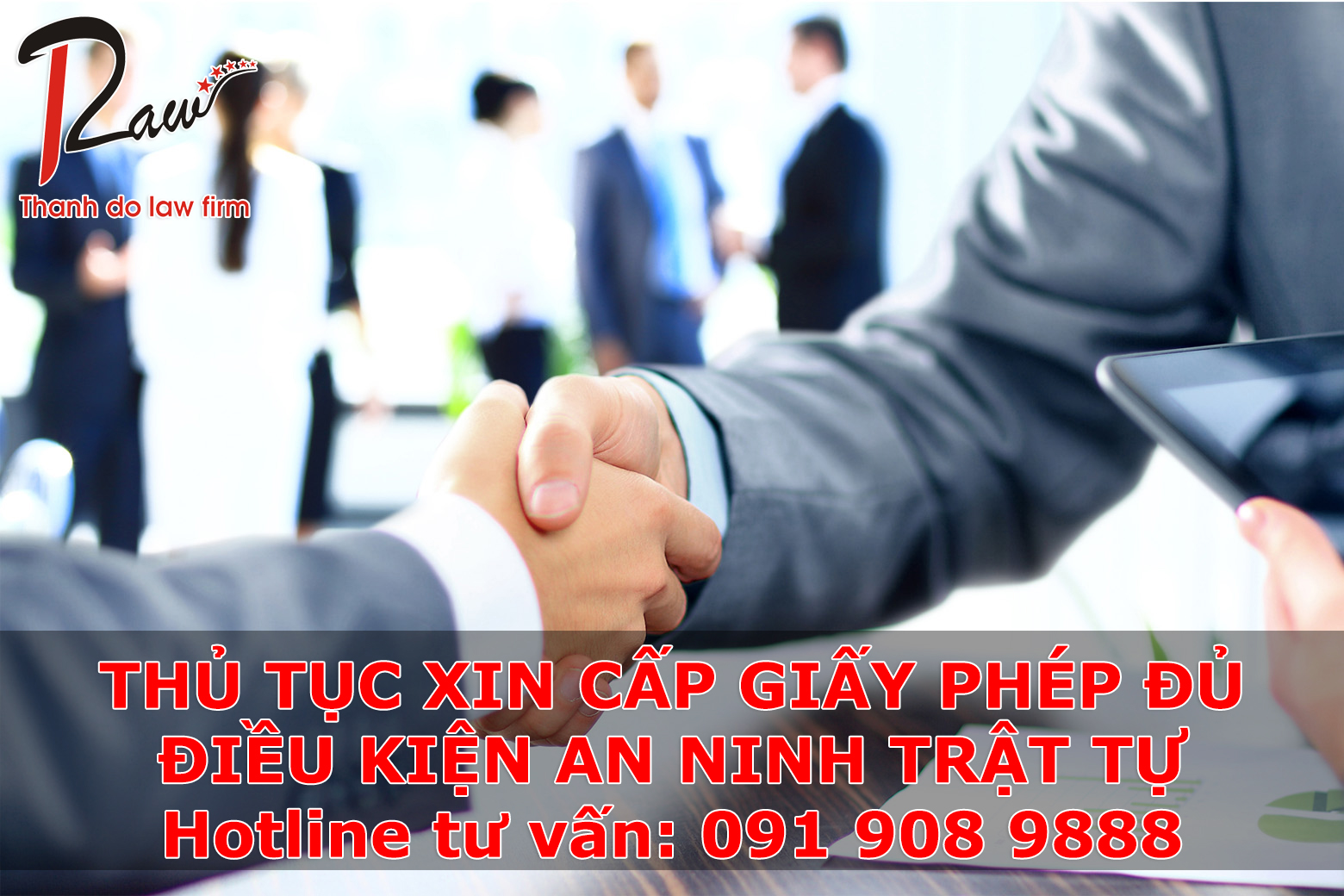 Thủ tục xin cấp giấy phép đủ điều kiện an ninh trật tự