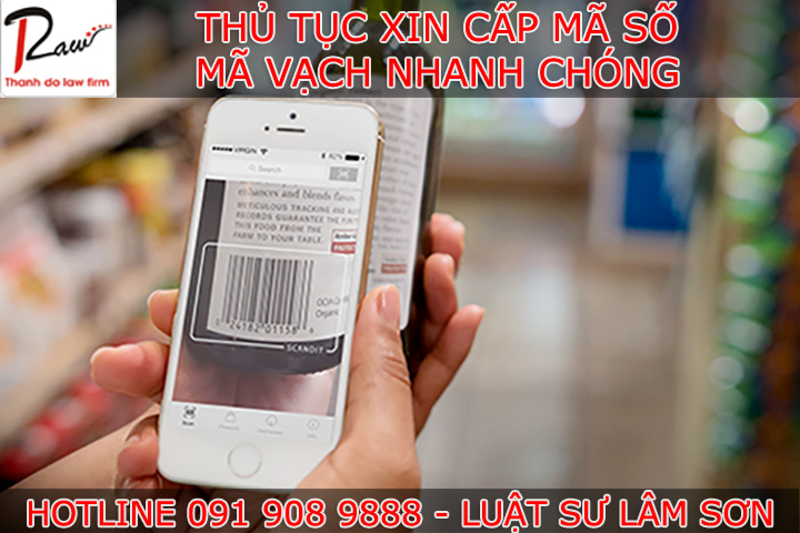 Thủ tục xin cấp mã số mã vạch
