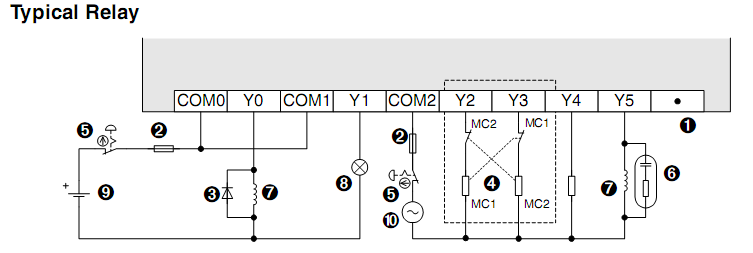 PLC MITSUBISHI FX1N-60MR-001