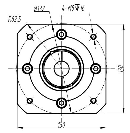 bản vẽ hộp số servo