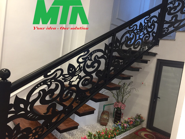 cầu thang sắt đẹp