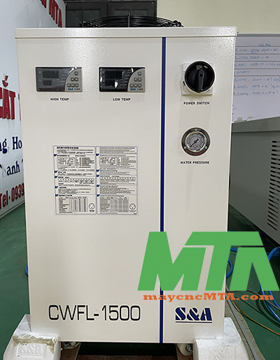 chiller máy laser fiber