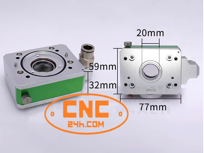 Đường dẫn khí của đầu cắt Raytools