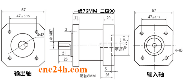 hộp số bánh răng hành tinh cnc