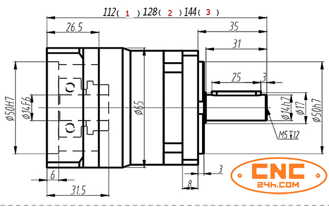 hộp số giảm tốc