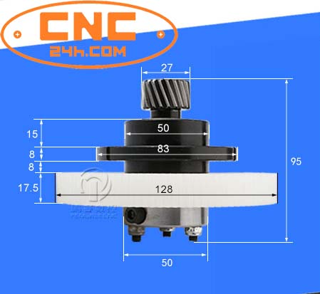 hốp số bánh răng cnc