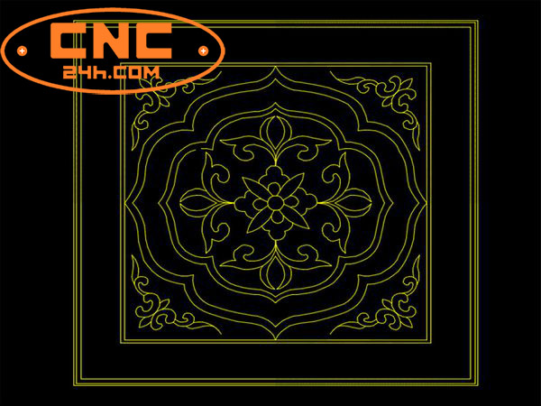 Mẫu cắt hoa văn plasma cnc 8