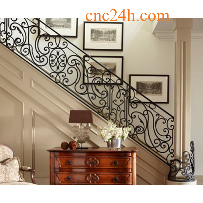 máy cắt cầu thang sắt nghệ thuật