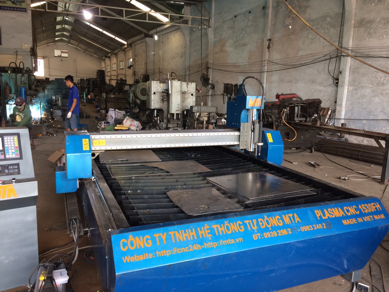 máy cắt cnc plasma tại Lâm Đồng