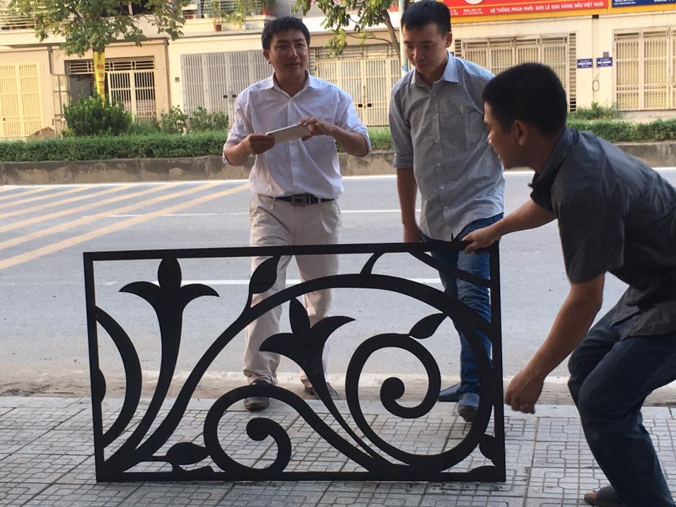 máy plasma cnc cắt hoa văn