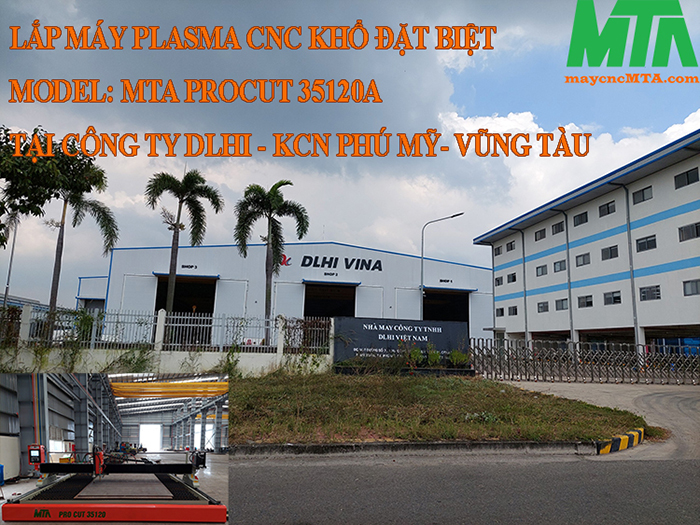 lắp đặt máy Plasma CNC khổ lớn