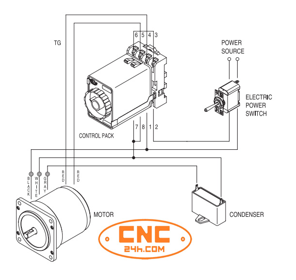 sơ đồ đấu nối dây spg speed control unit