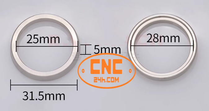 Vòng đệm áp suất đầu laser