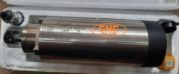 Spindle làm mát bằng gió 1.5KW