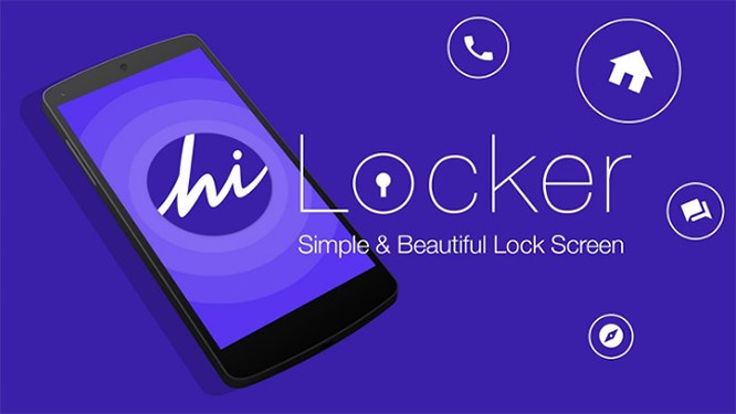 Ứng dụng khóa màn hình điện thoại Hi Locker