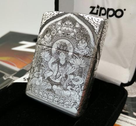  zippo bạc khối