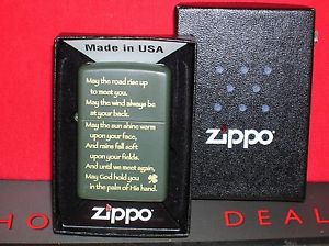 zippo xanh linh