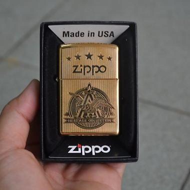 zippo 254b khắc ó zippo 5 sao