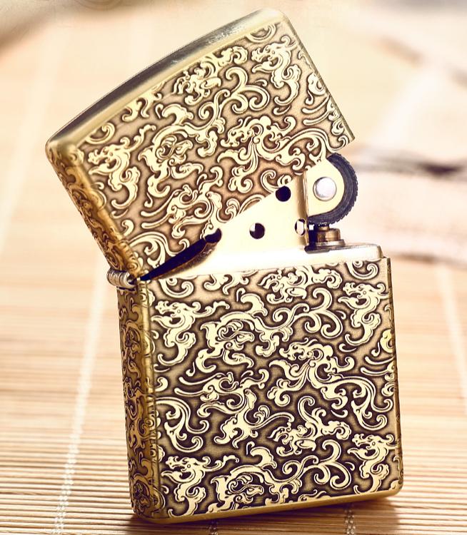 zippo vẩy rồng chính hãng mỹ