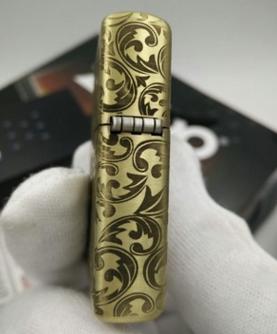 zippo đồng thau