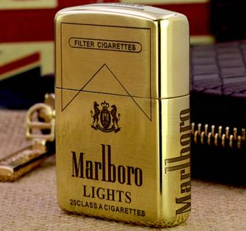 zippo chính hãng hiệu thuốc lá marlboro đồng thau