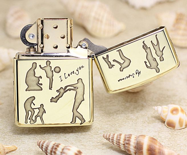 bật lửa zippo cha con