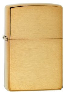 zippo Brushed Brass 