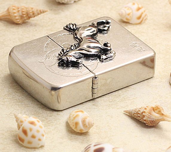 hộp quẹt zippo ngựa bạc