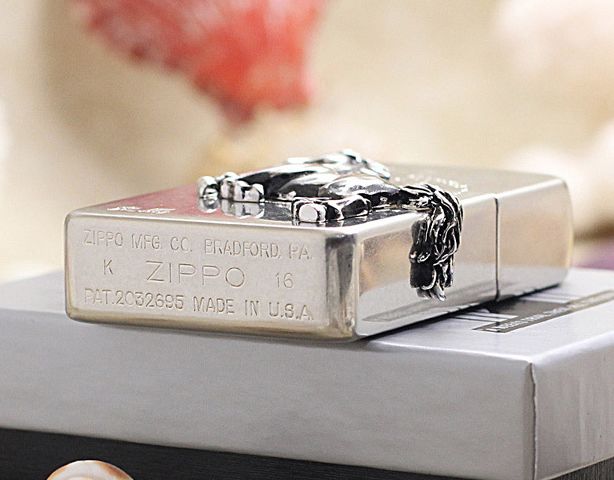 mộc đáy hộp quẹt zippo ngựa