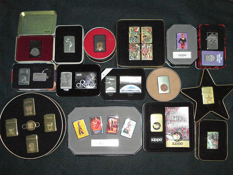 set zippo sưu tập