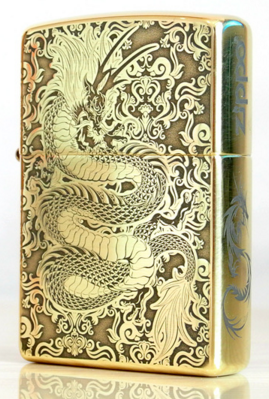 Zippo Dragon hoa văn