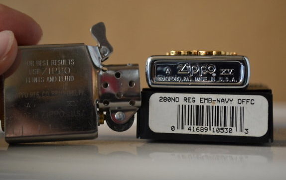 vỏ ruột zippo