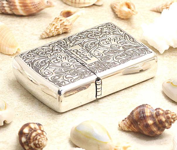 zippo bạc vỏ dày mỹ xịn