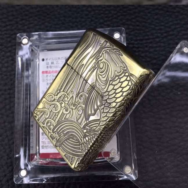 zippo cá chép nhật mỹ