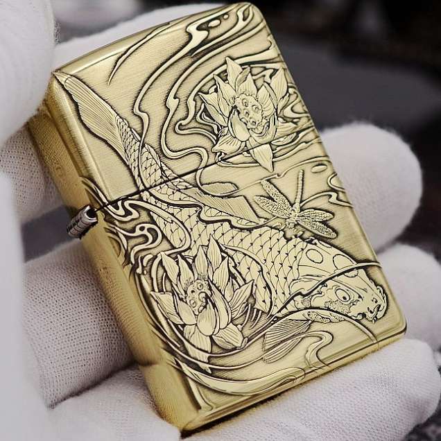 zippo cá koi