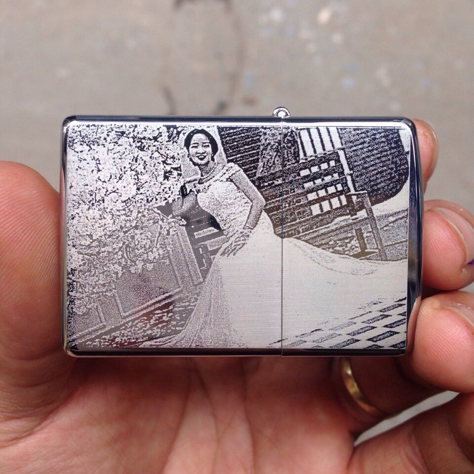 zippo chân dung