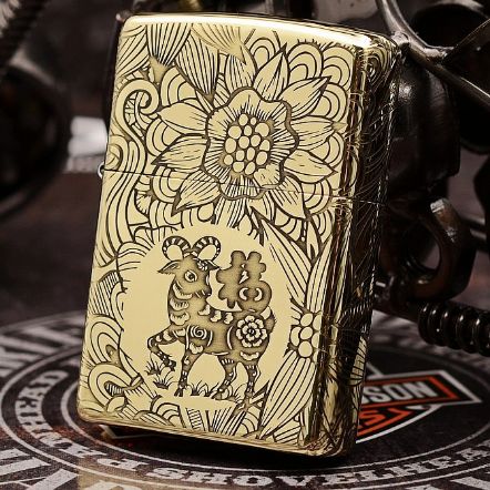 zippo con dê