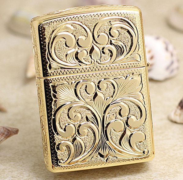 Zippo Gold mạ vàng 11