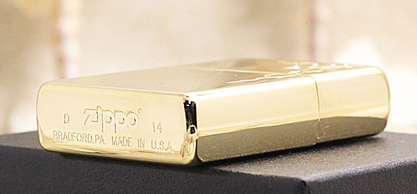 Zippo Gold Plate 9