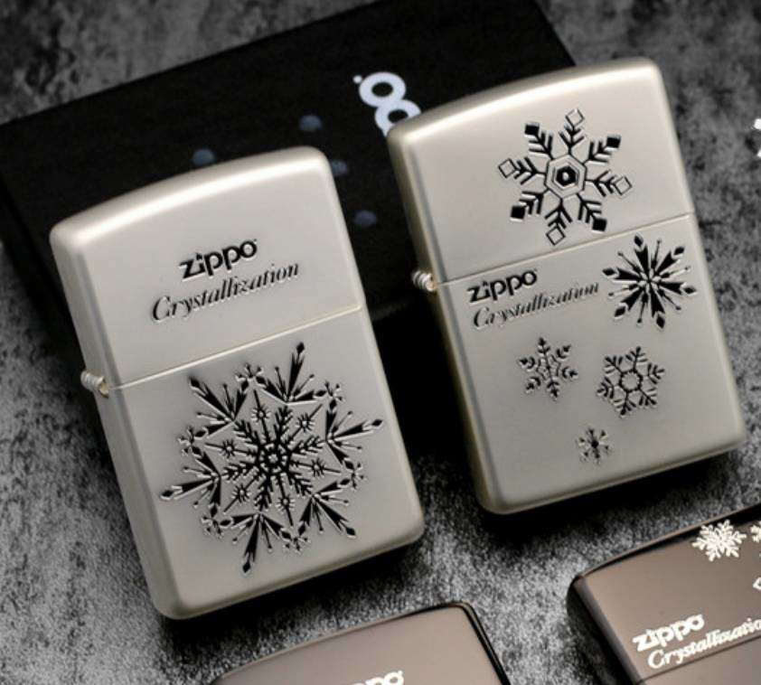 zippo hoa tuyết