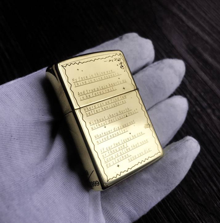 Zippo Holding your hand 1