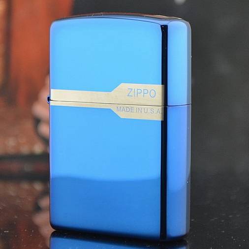 bật lửa zippo chính hãng lằn xanh