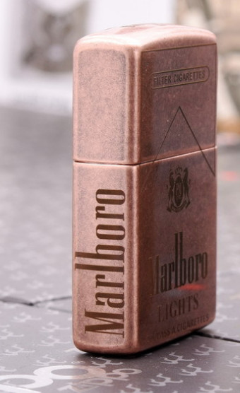 Zippo MARLBORO đồng đỏ hộp thuốc lá 1