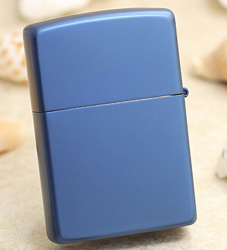 zippo mạ titanium