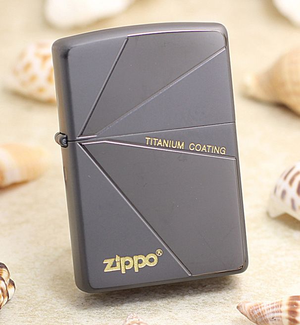 zippo Titanium coating