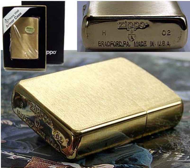 zippo 168 armor