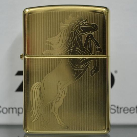 zippo usa chính hãng khắc ngựa