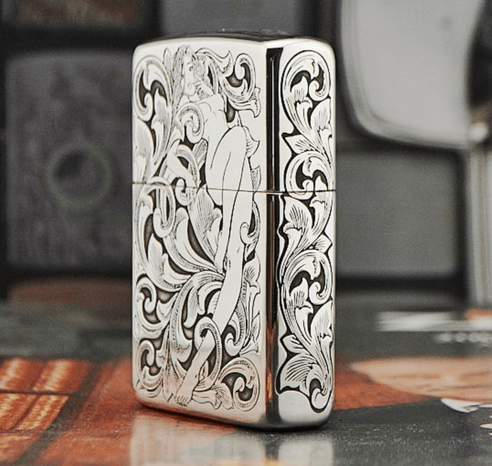 Zippo Sterling cô gái 0