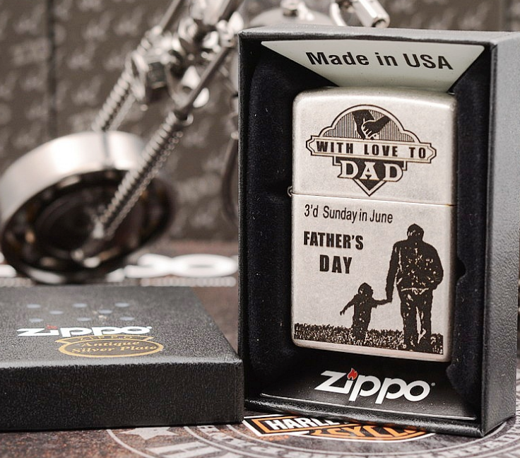 Zippo With Love To Dad