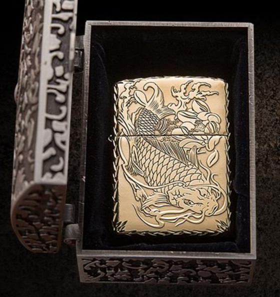 zippo cá Koi